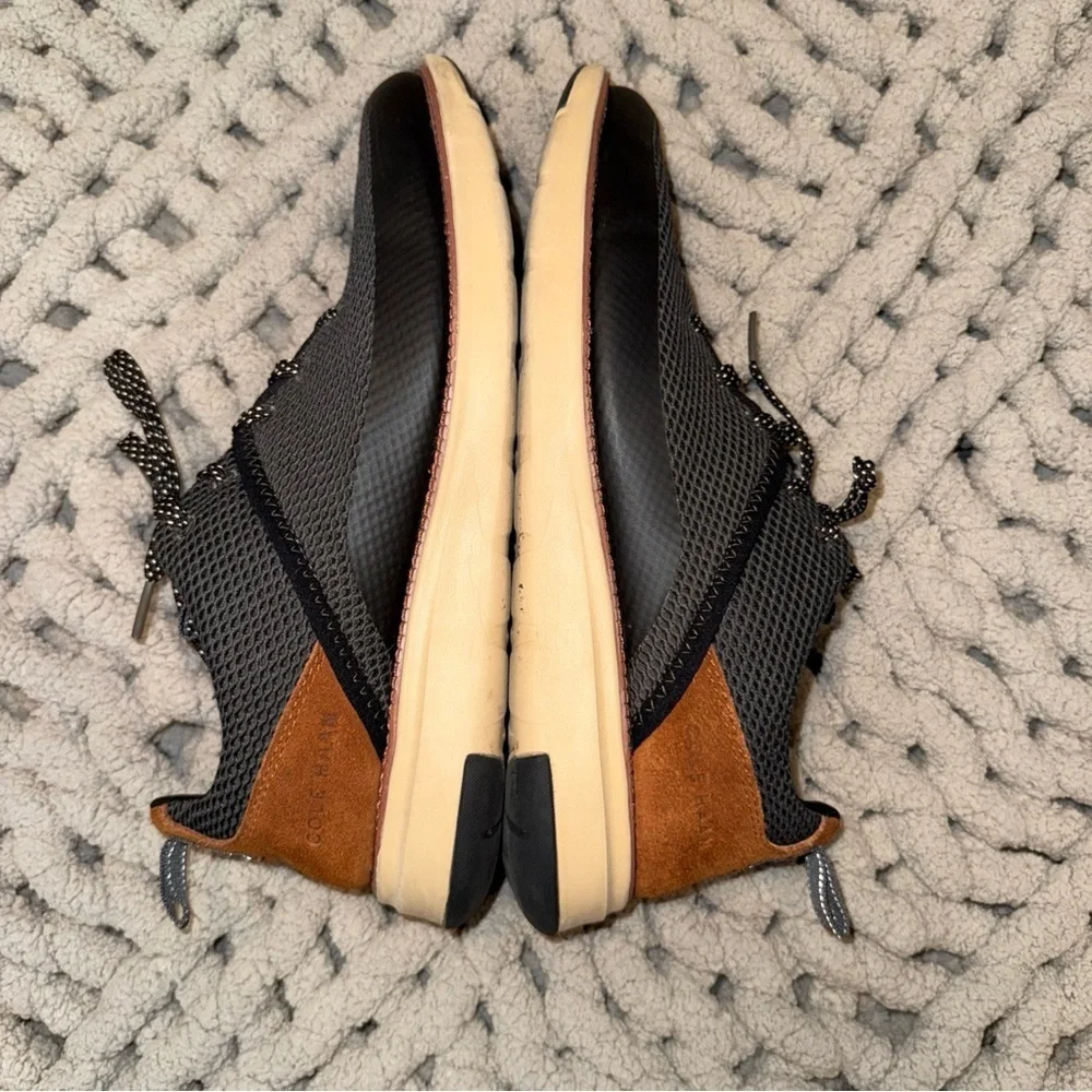Cole Haan Charcoal and Black Zerogrand Sneakers